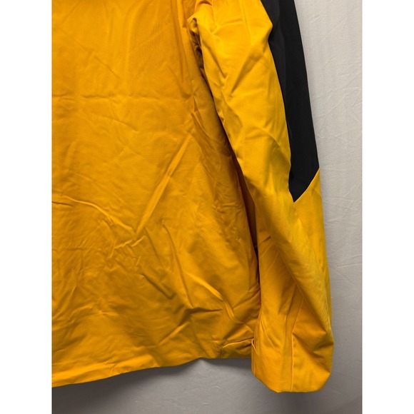 Oakley TNP TBT Shell Jacket Mens Amber Yellow Blackout Snowboard Ski XL NWT - Picture 7 of 12